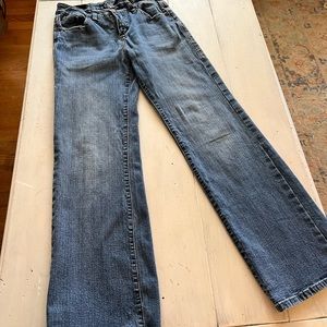 Women’s size 2 Petite Jag Jeans. Stretch denim